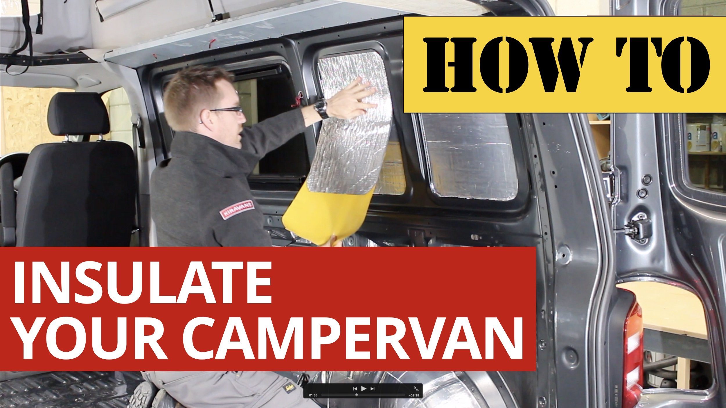 Kiravans: How to Insulate your VW T5 T6 Campervan