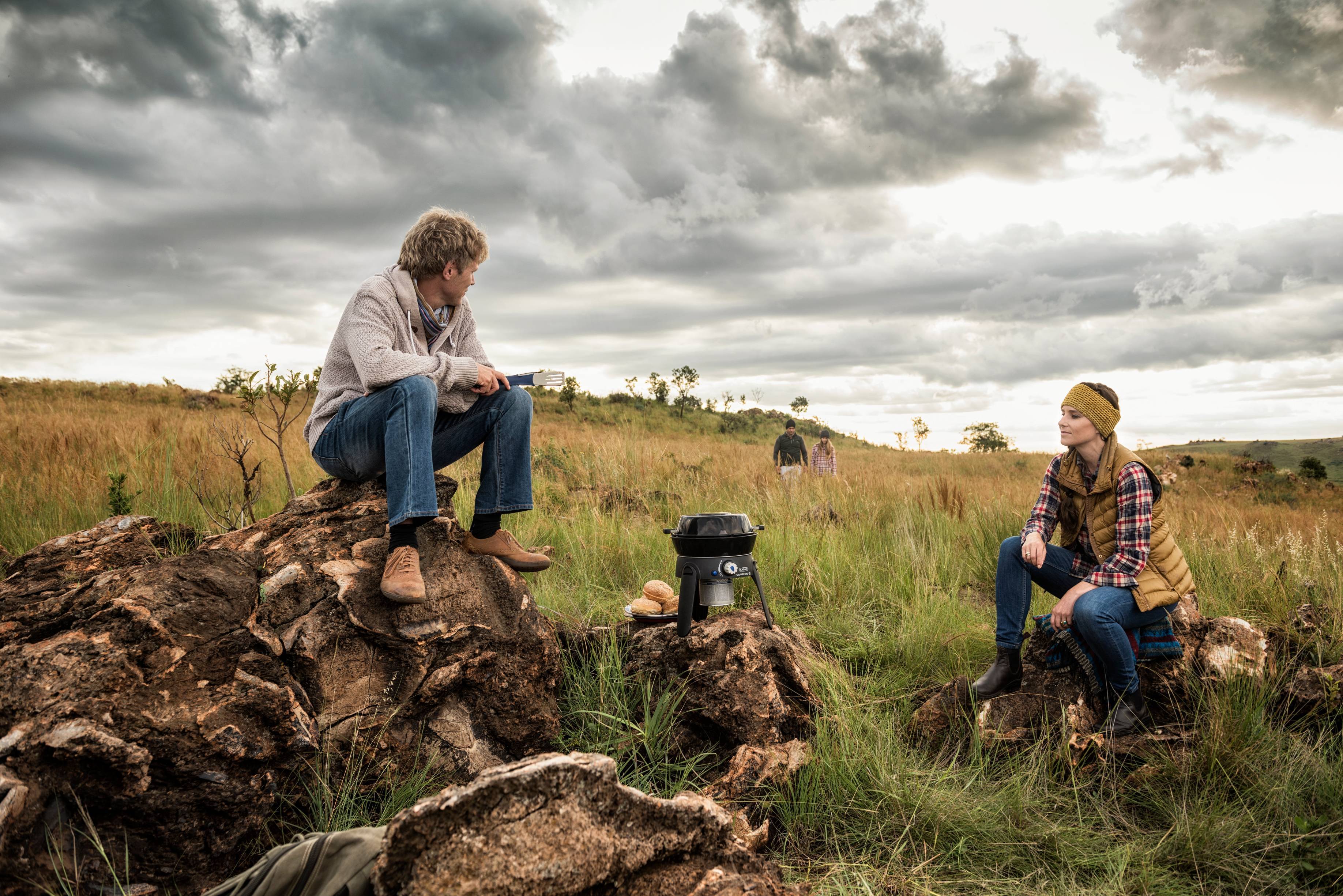 Campervan cooking at its best!