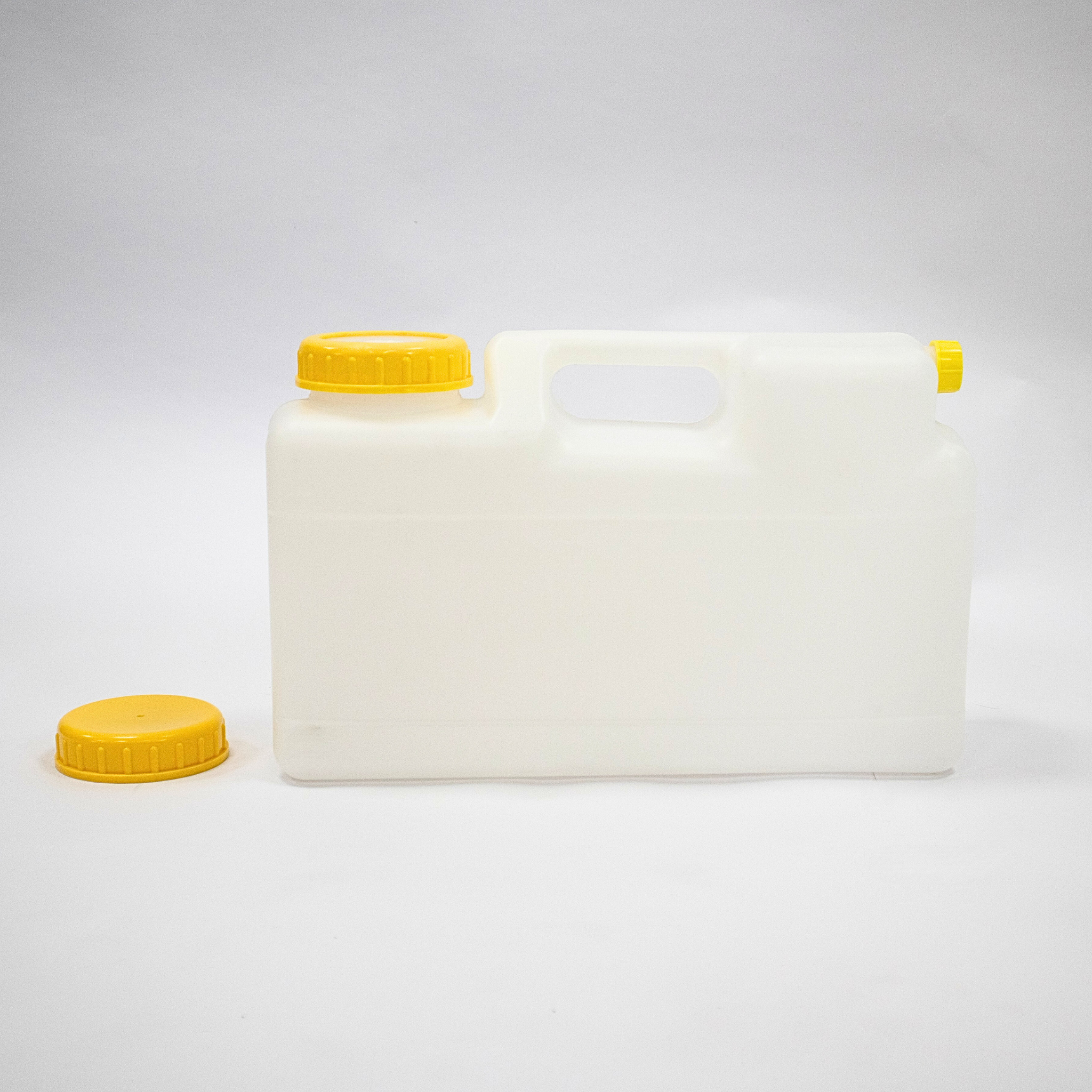 12 Litre Space Saving Campervan Water Container with Screw Top (Includes 2 Caps)