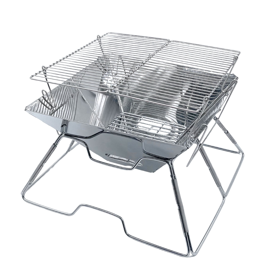 Kiravans FIRE-B-QUE - Portable Folding Barbeque Grill