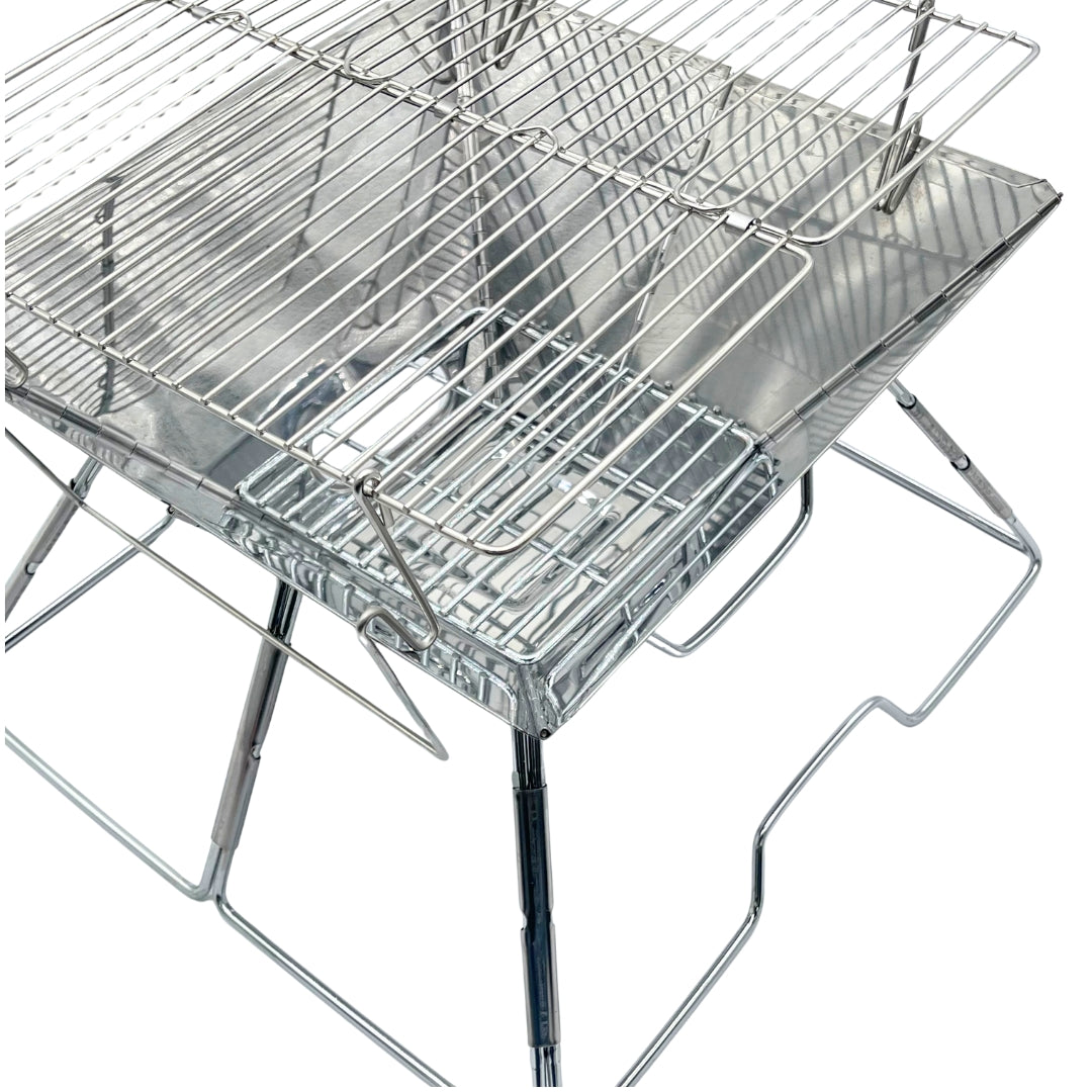 Kiravans FIRE-B-QUE - Portable Folding Barbeque Grill