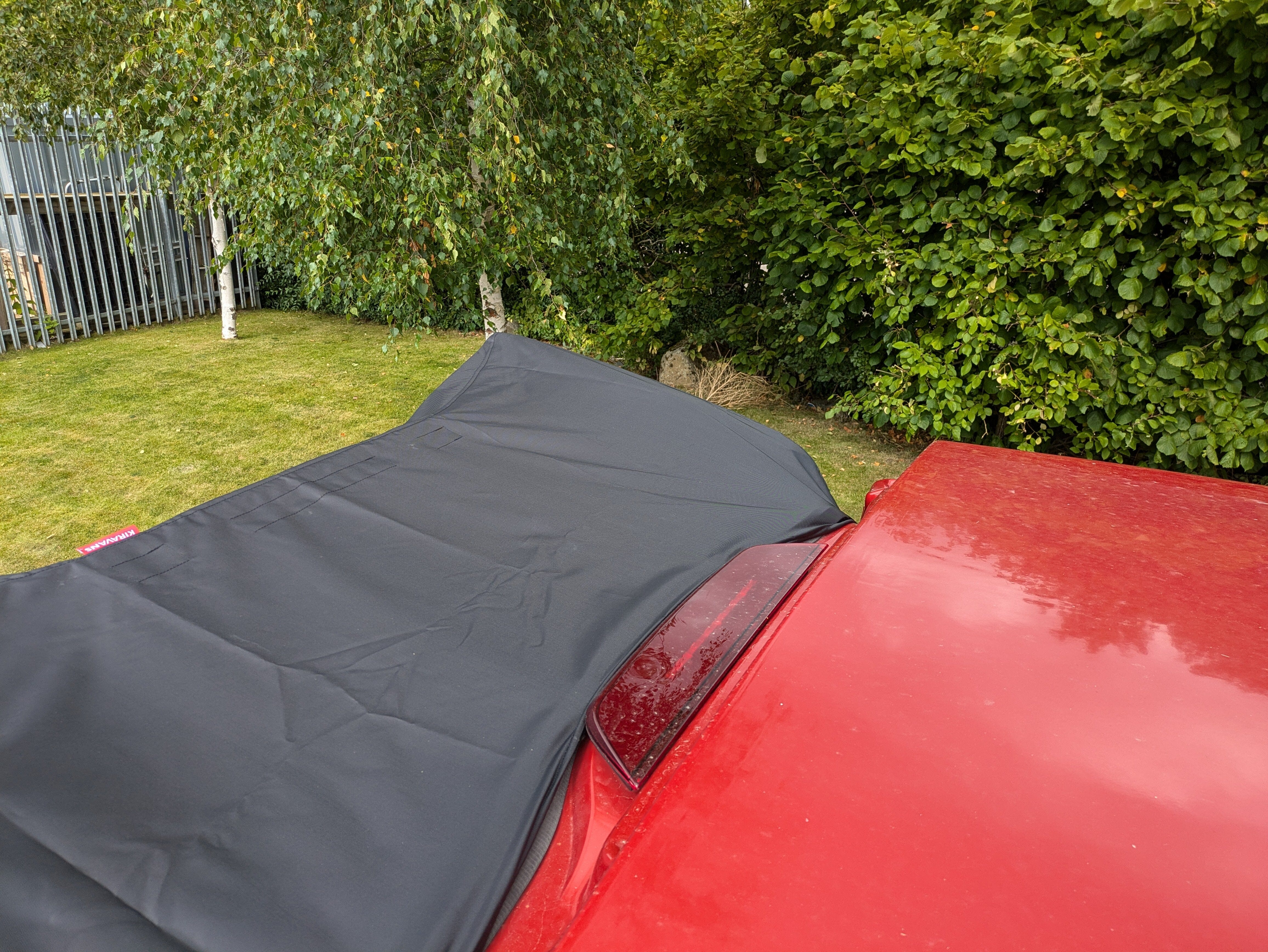 Kiravans Barn Door Campervan Awning for Transit Custom 2024 (v710) Designed by Kiravans