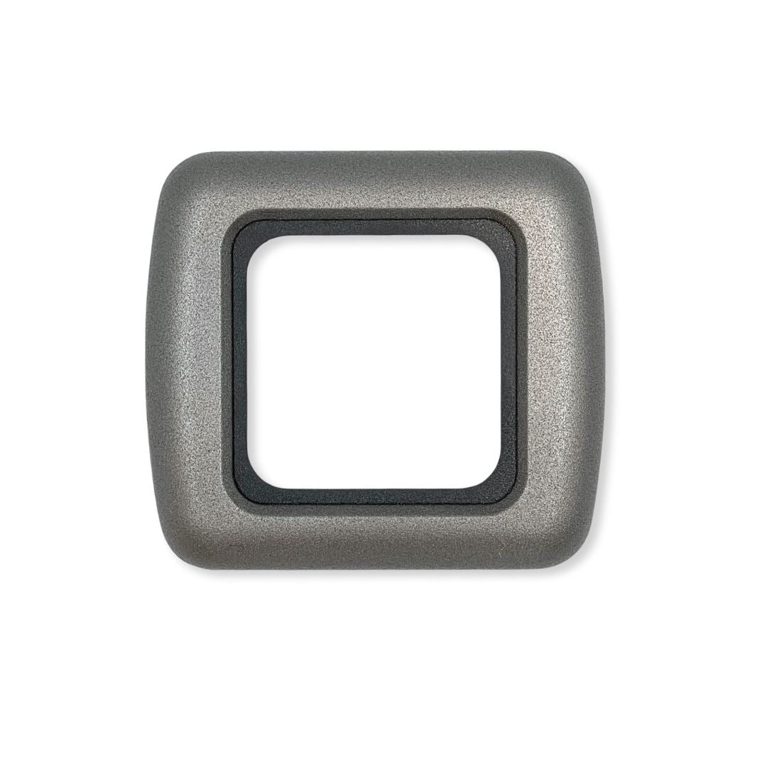 CBE Inner + Outer Frame Set in Light Silvery Grey (1, 2, or 3 Gang) CBE 1-Gang 