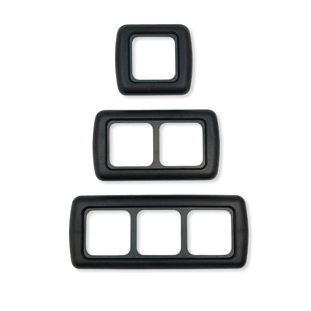 CBE Inner + Outer Frame in Matte Black (1, 2, or 3 Gang) CBE 