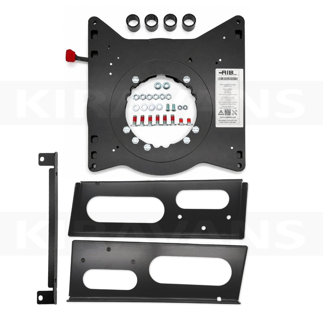 Peugeot Expert (2016–Present) RIB V3 Single Seat Swivel – DRIVER (Electric Handbrake on Dashboard)