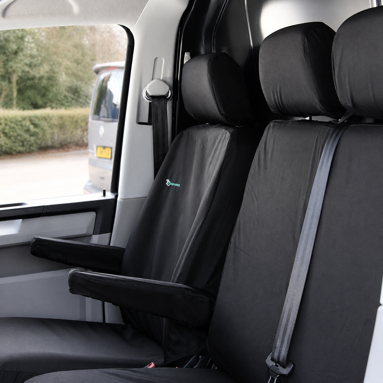 Waterproof Van Seat Covers – VW Transporter T5–T6.1 (2003–2024)