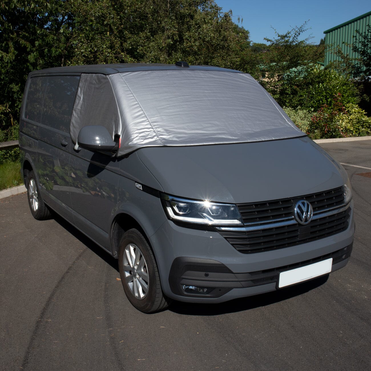 KIRAVANS External Thermal Cab Window Silver Screen - Ford Transit Custom Designed by Kiravans