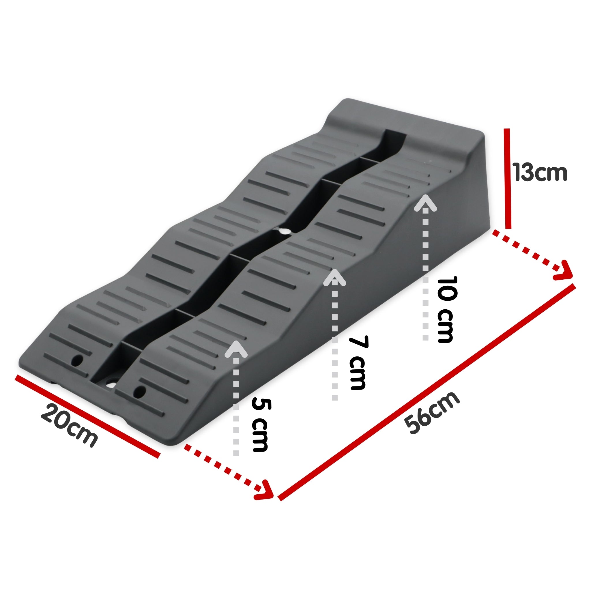 3-Step Van Levelling Ramps (Pair, with Carry Bag)