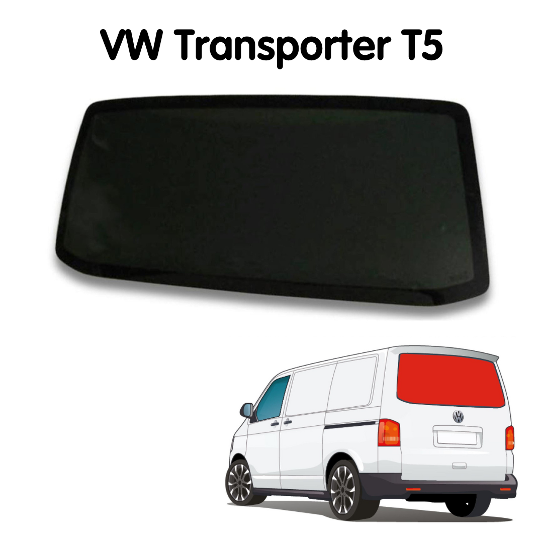 Tailgate Campervan Window + Fitting Kit for VW Transporter T5 to T6.1 (2003-2024)