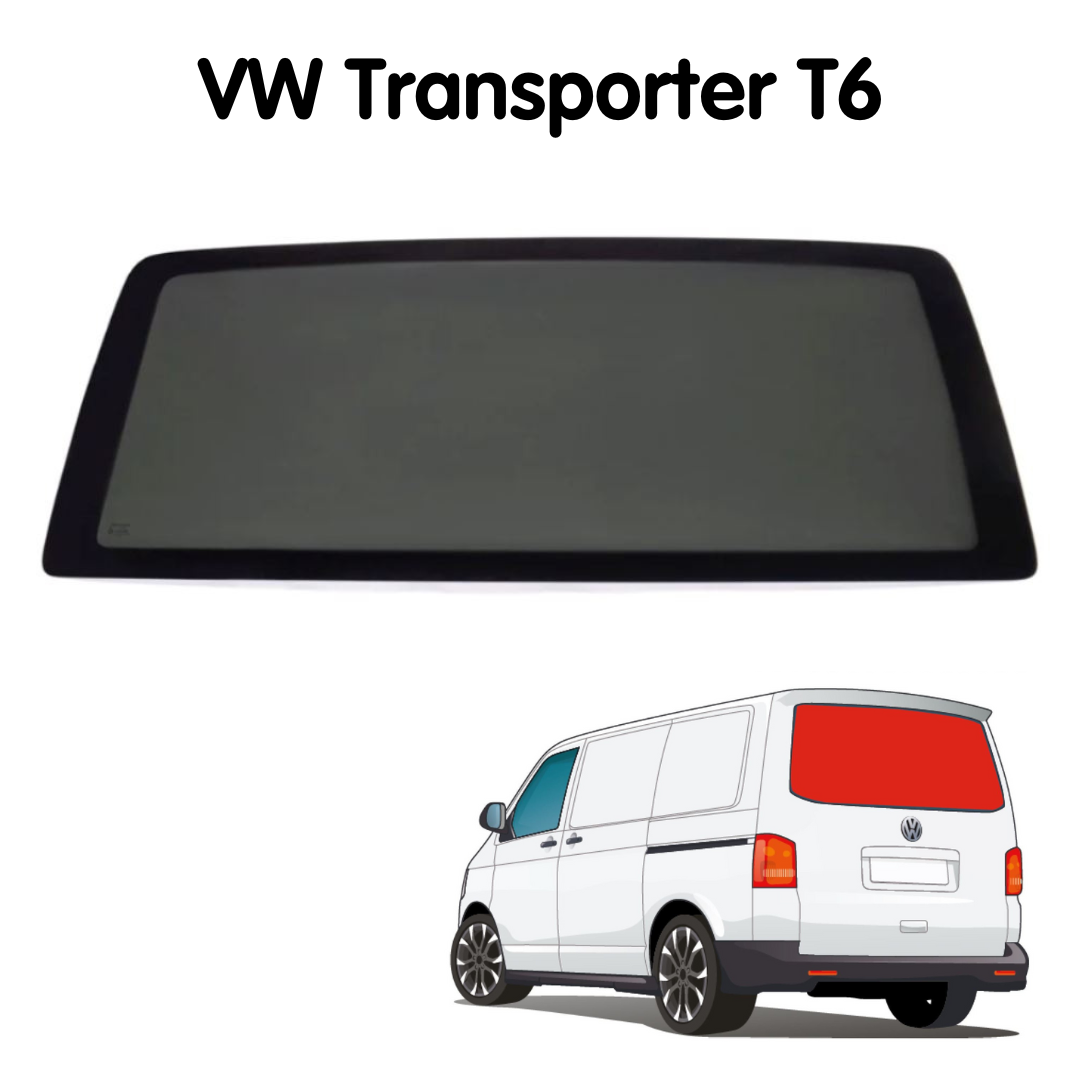 Tailgate Campervan Window + Fitting Kit for VW Transporter T5 to T6.1 (2003-2024)