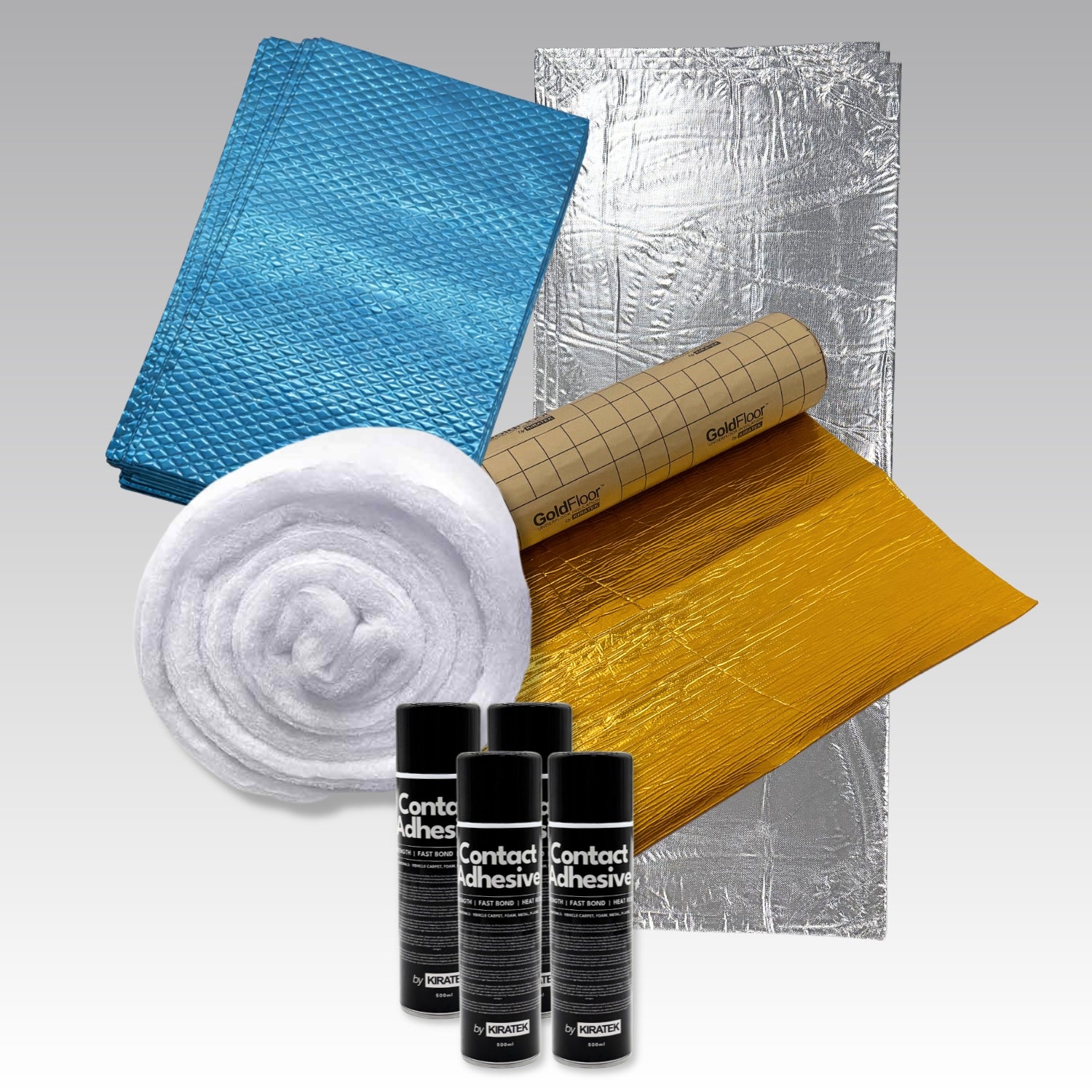 Van Insulation Kit – Sound Deadening, Thermal Foam, Thermal Fill & Underfloor for Ultimate Warmth