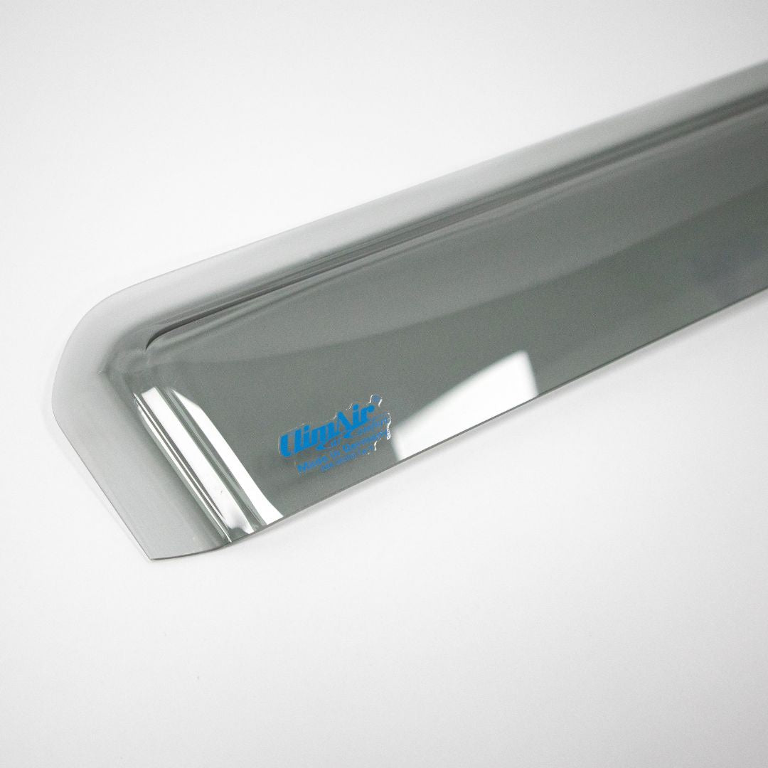 Pair of Climair Wind Deflectors for Ford Transit Custom 2023+ (Smoke Grey)