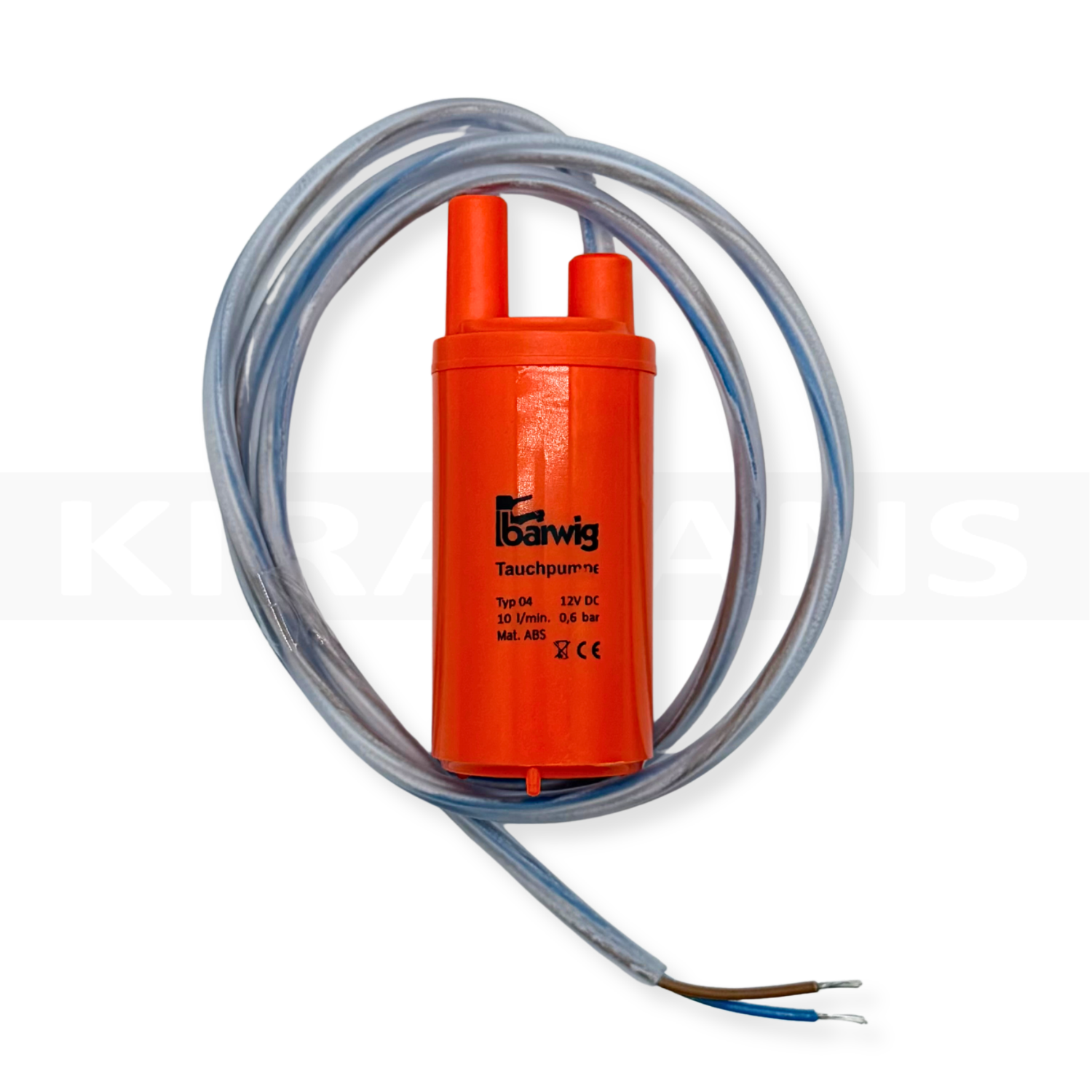 Fresh Water Installation Kit for Campervan Plumbing - Tap, Pump, Hose & Clips