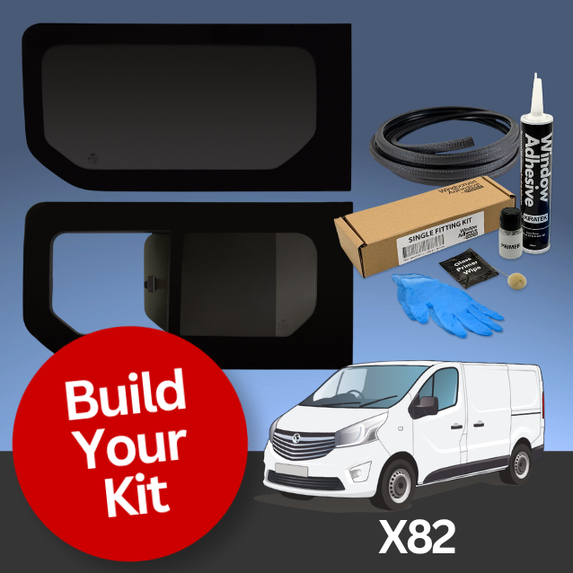 Fiat Talento 2nd Gen X82 (2016-2022) Windows + Fitting Kits: Build Your Window Set