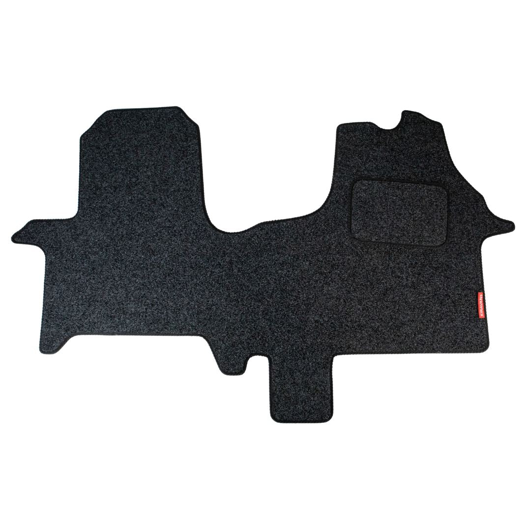 Trafic/Vivaro/Talento (X82+X83 vans) Cab Mat - for Kiravans Double Seat Swivel (Right Hand Drive) Designed by Kiravans