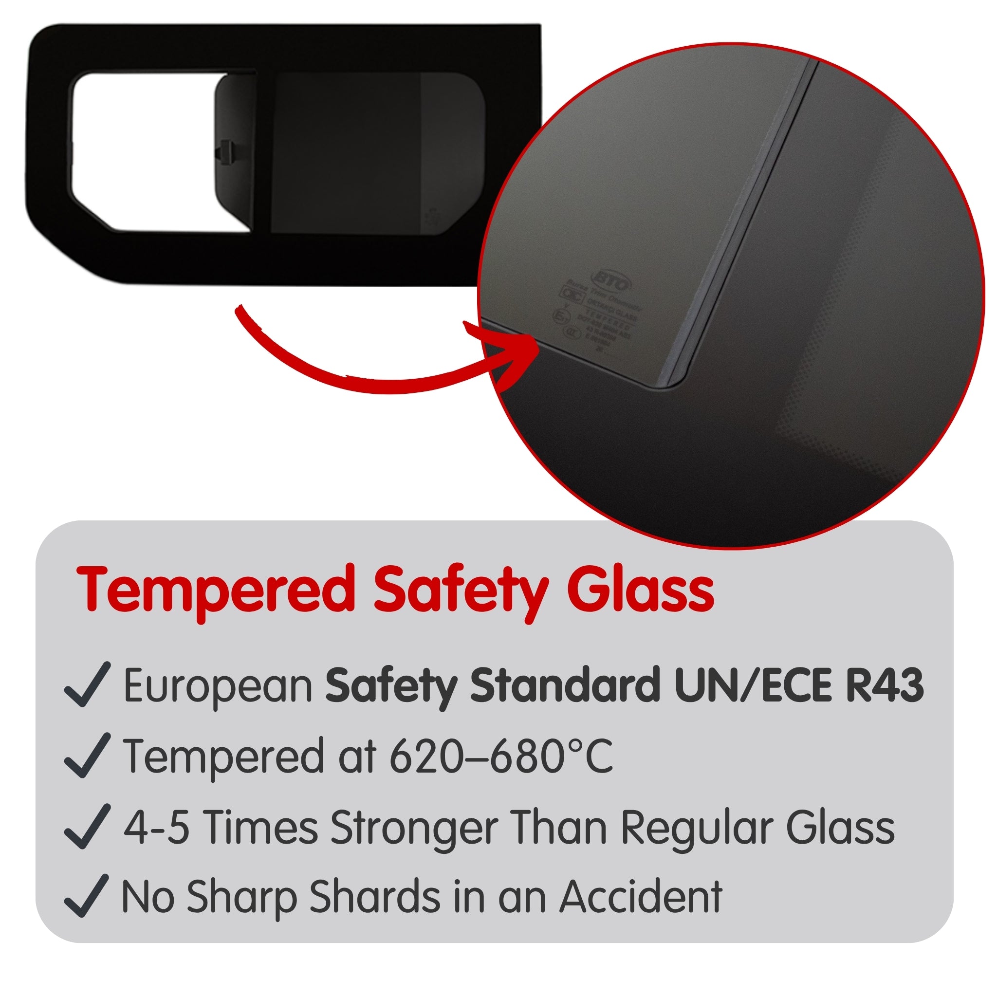 Vivaro B X82 (2014-2018) & Trafic 3rd Gen X82 (2014-present) Windows + Fitting Kits: Build Your Window Set