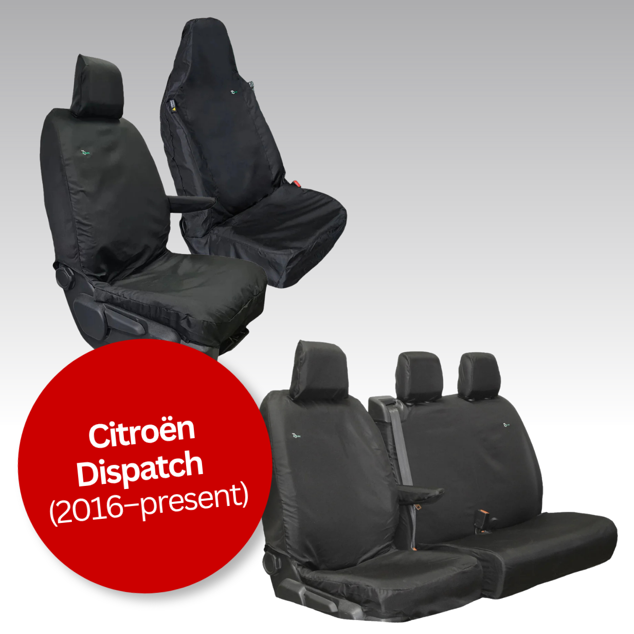 Waterproof Van Seat Covers – Citroën Despatch (2016 - present)