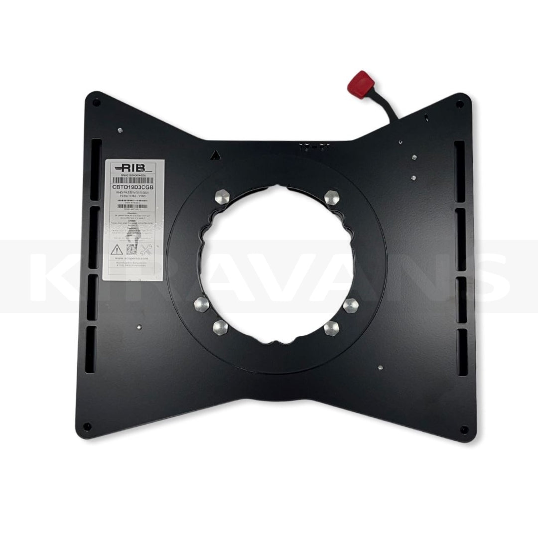 Ford Transit Mk 8 V363 (2014 - present) RIB V3 Single Seat Swivel - DRIVER + PASSENGER (Includes Handbrake Kit + Cover)