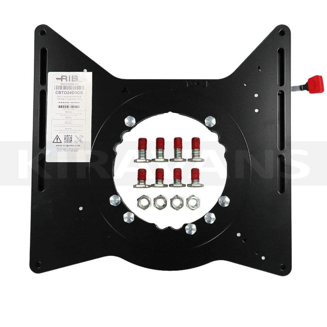 Ford Transit Custom 2nd Gen V710 (2024 - present) RIB V3 Single Seat Swivel - PASSENGER