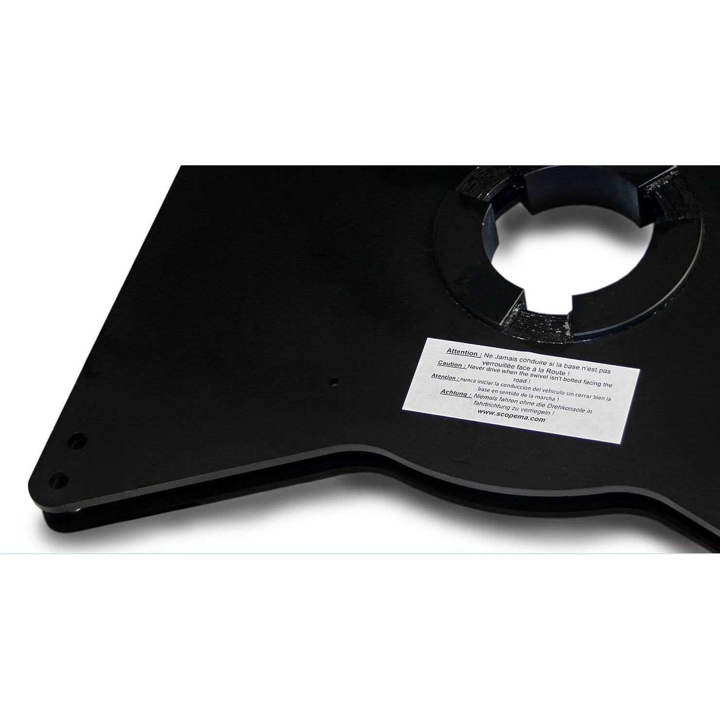 RIB VW Crafter 2016+ Single Seat Swivel - Driver (Right Hand Drive) + Handbrake Kit RIB