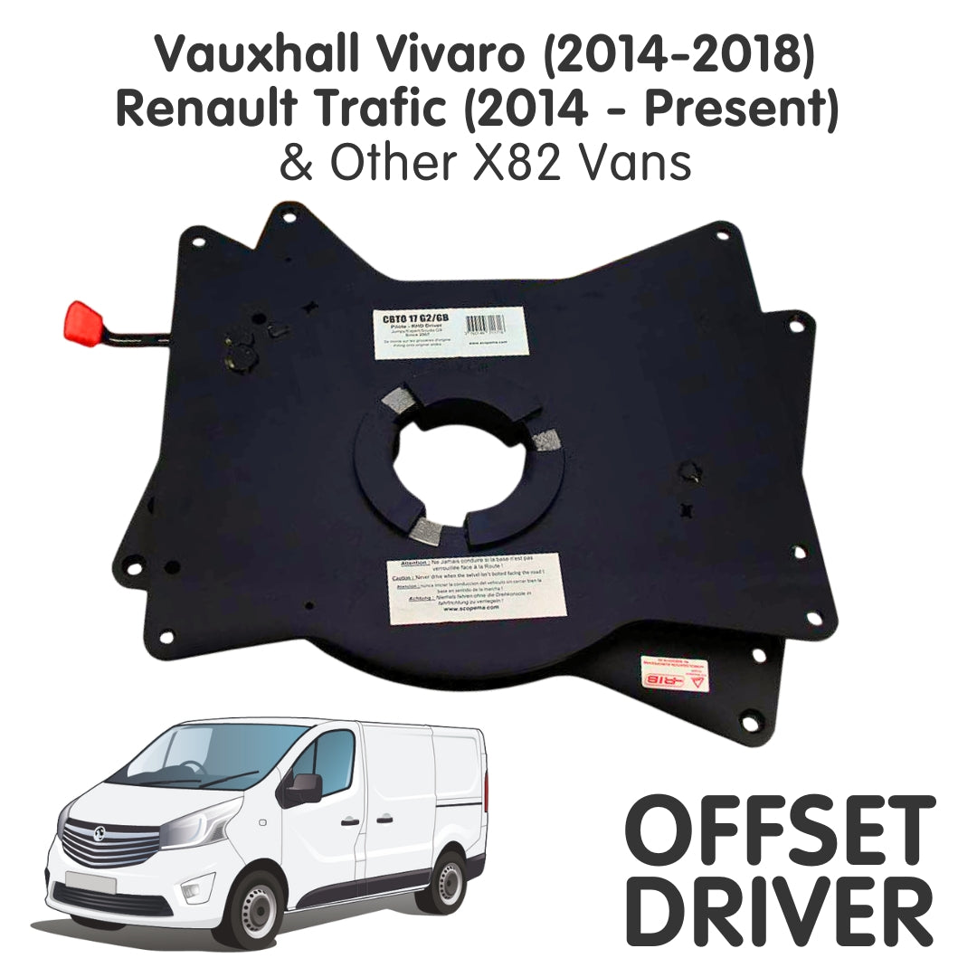 Mitsubishi Express (X82) RIB V2 Single Seat Swivel - DRIVER (OFFSET)