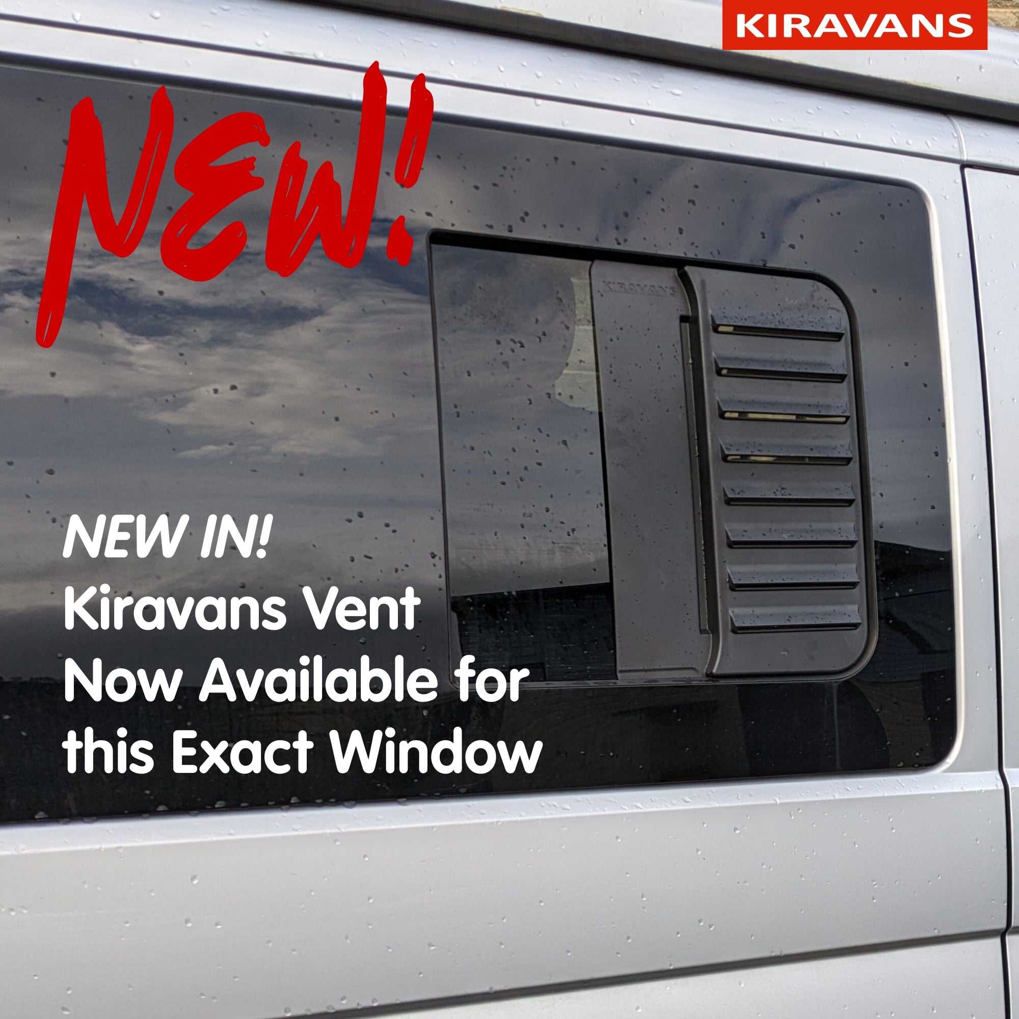 1 Left Fixed + 1 Right Opening Side Window + Fitting Kit for VW Transporter T5 to T6.1 (2003-2024)