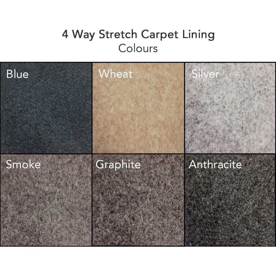4-Way Stretch Carpet Lining Premium Bundle | Choose Your Colour Kiravans