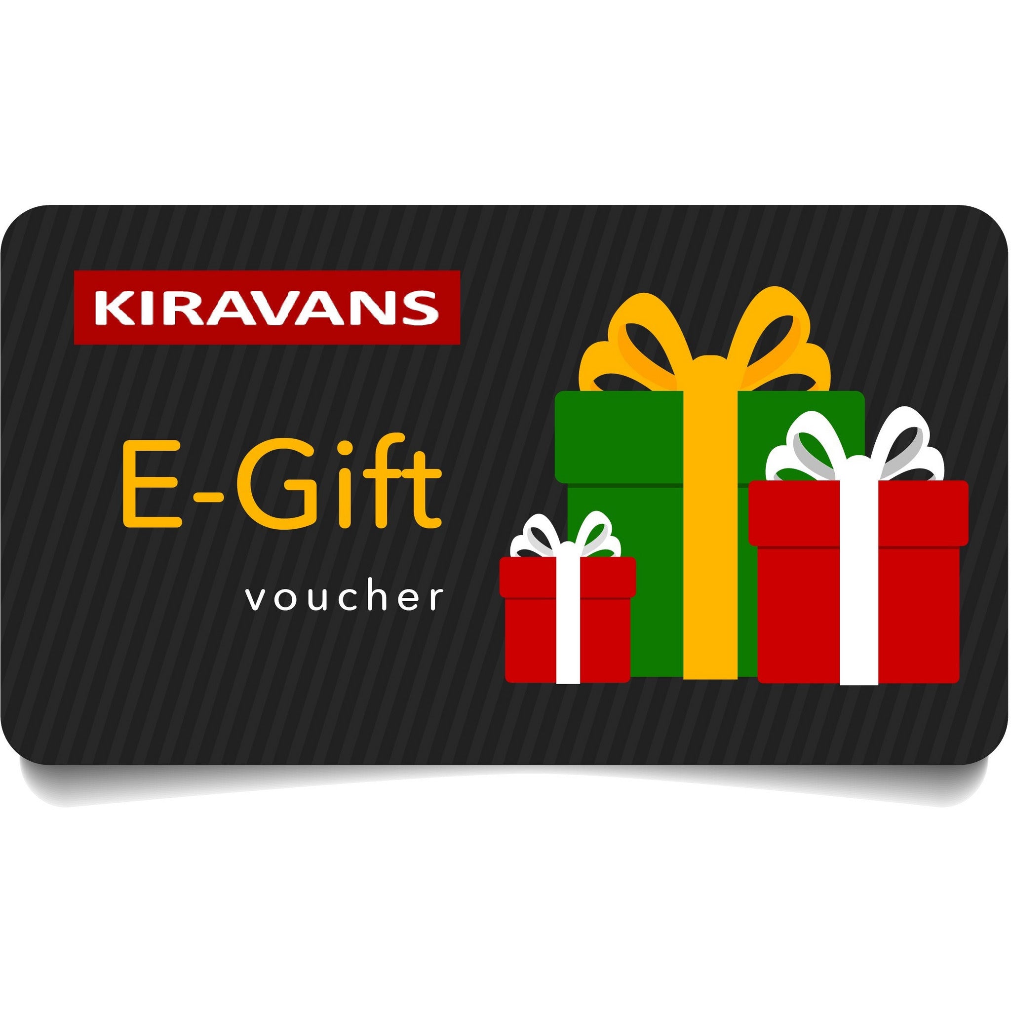 Kiravans E-Gift Voucher £10-£400 Kiravans