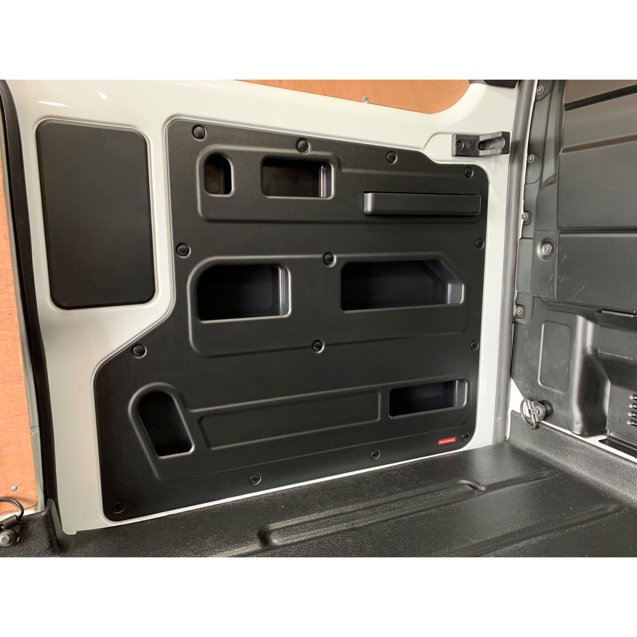 Kiravans Ford Transit Custom Door Store (Left Sliding Door) Designed by Kiravans