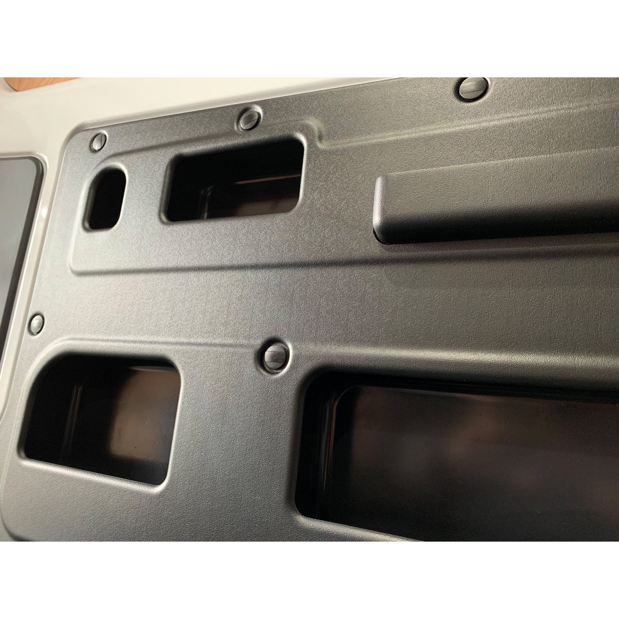 Kiravans Ford Transit Custom Door Store (Left Sliding Door) Designed by Kiravans