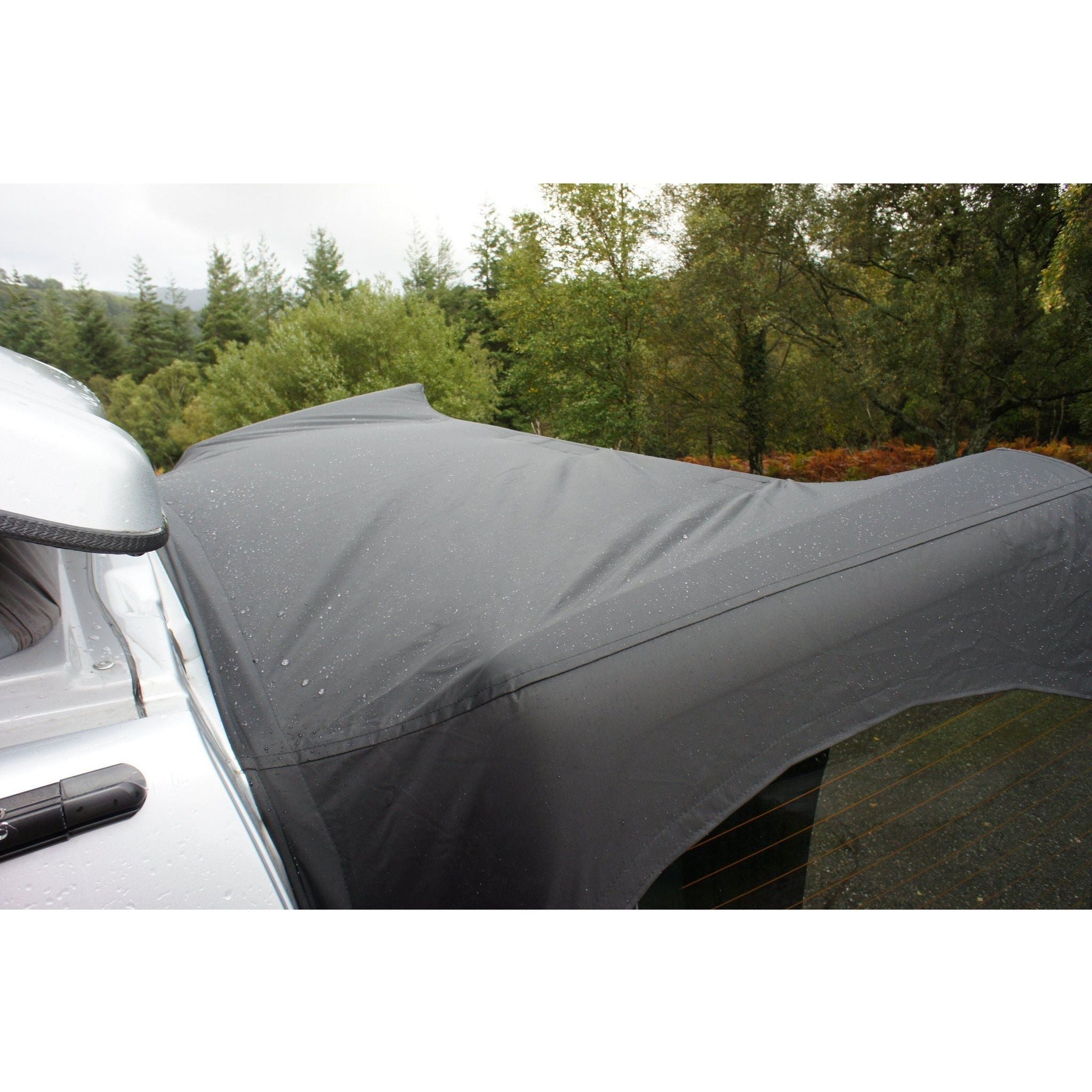 Kiravans Barn Door Campervan Awning for Transit Custom Designed by Kiravans