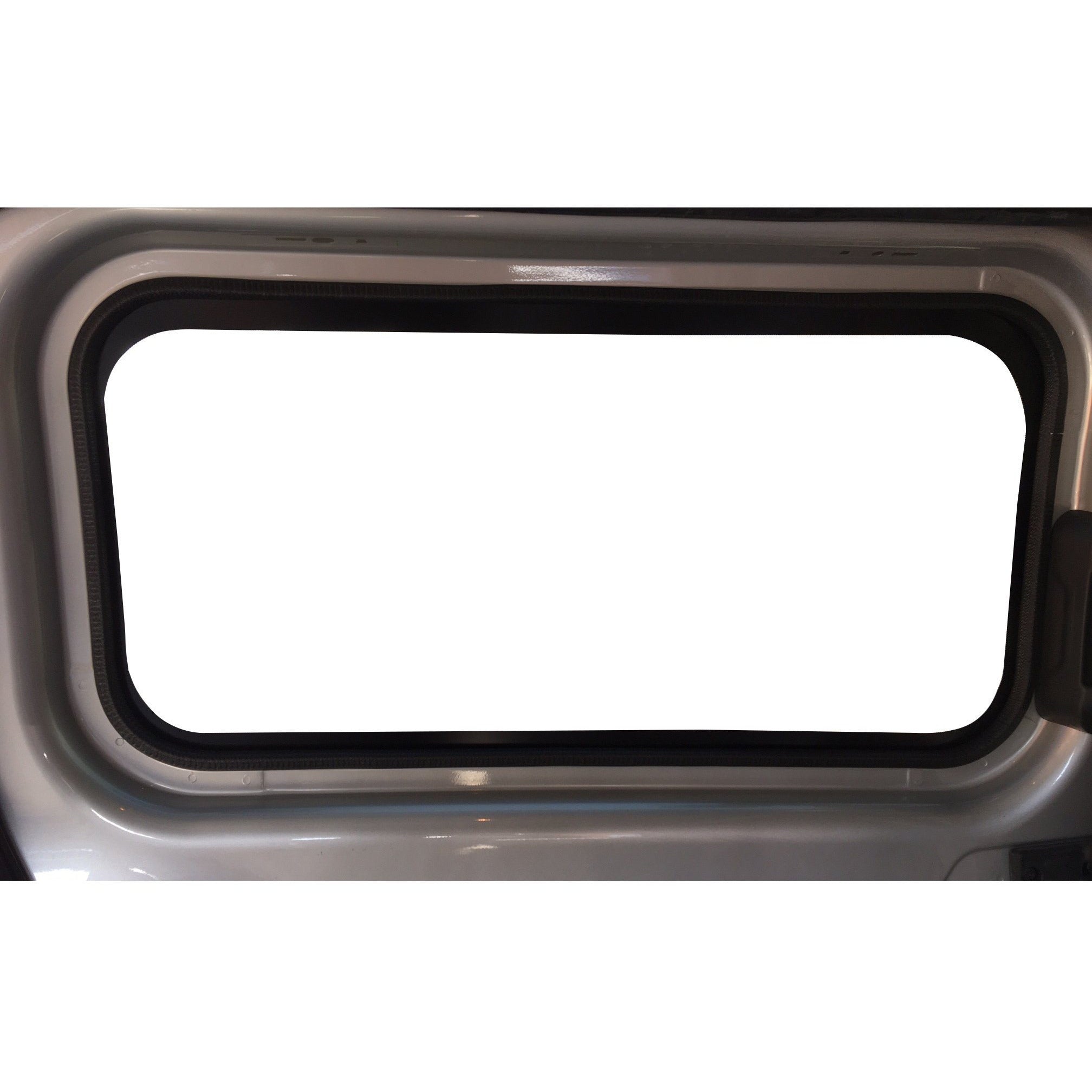 Right Fixed Window Ford Transit Custom 2013-2020 - Non-sliding Door Camper Glass by Kiravans