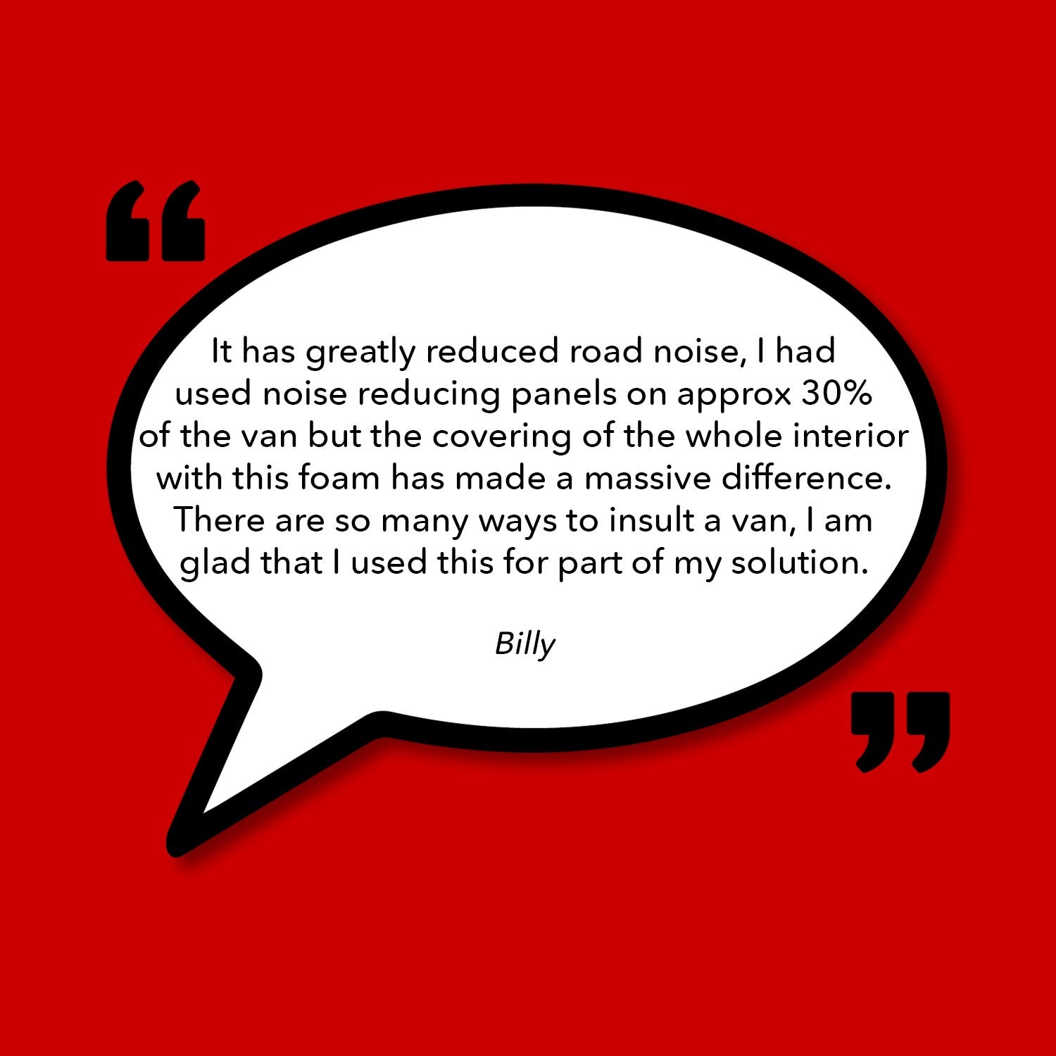 Thermo-Acoustic Foam - Self-adhesive Van Insulation Kiravans