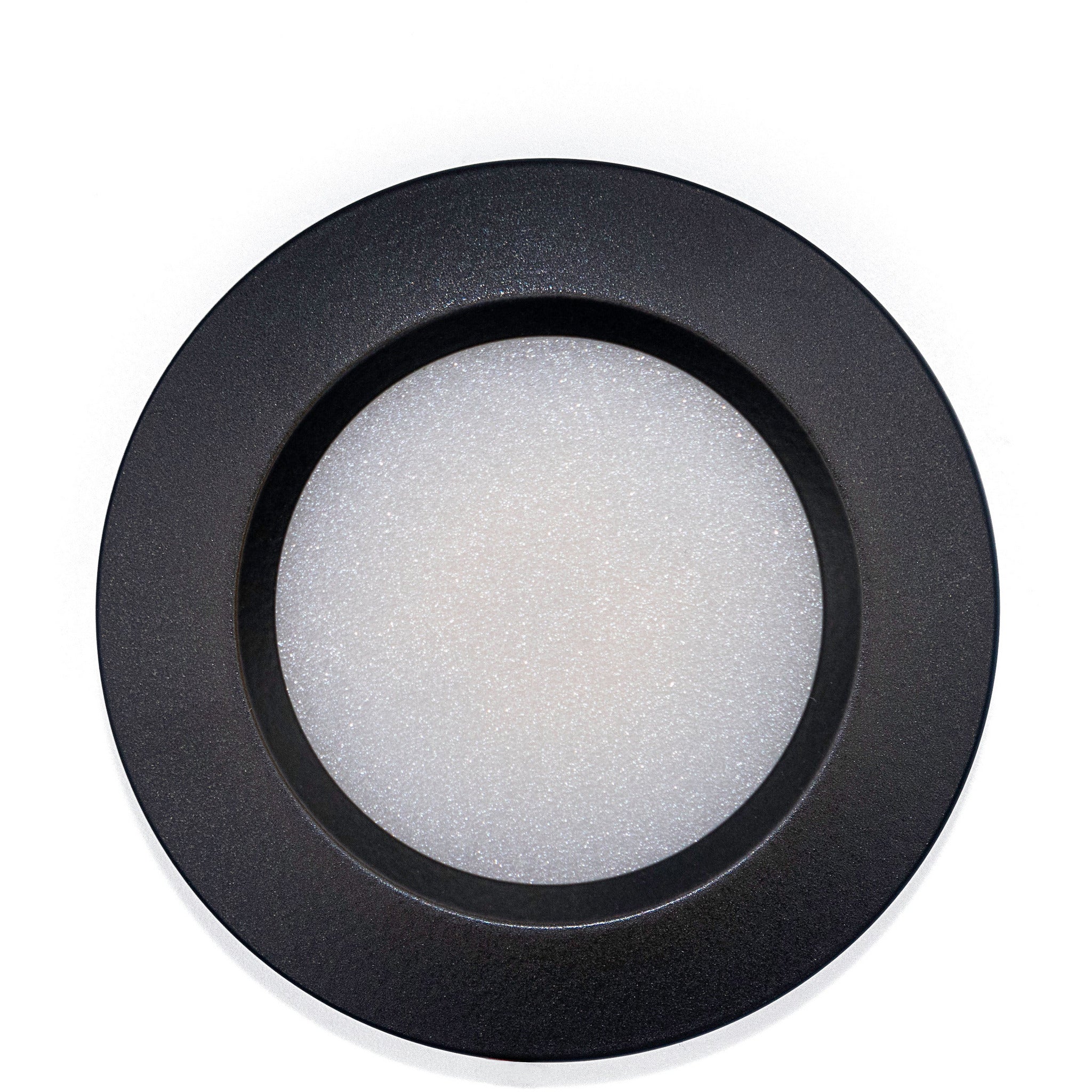 Black 3W 18 LED Recessed Light with Frosted Lens - No Switch (Warm White) Kiravans