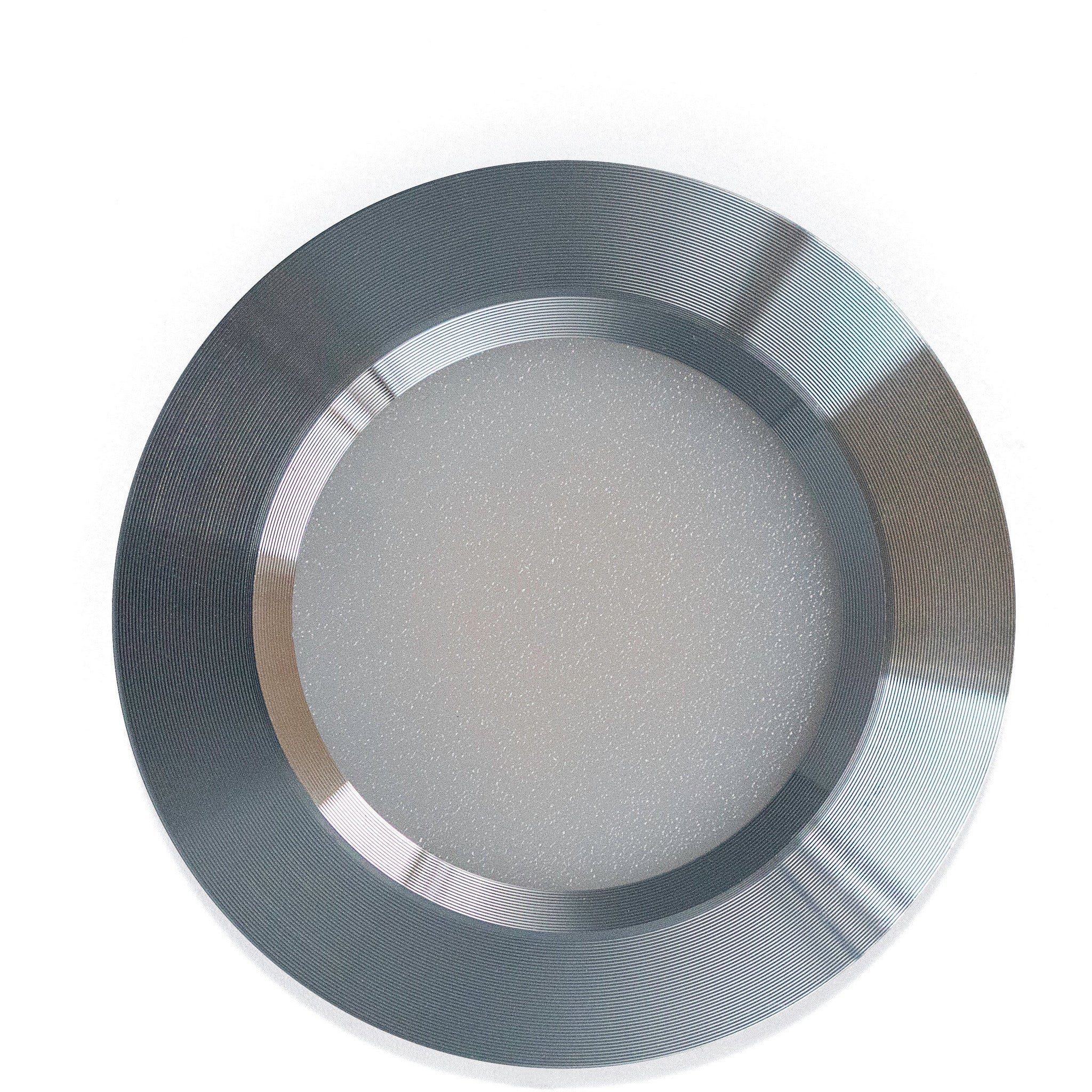 Silver 3W 18 LED Recessed Light with Frosted Lens - No Switch (Warm White) Kiravans