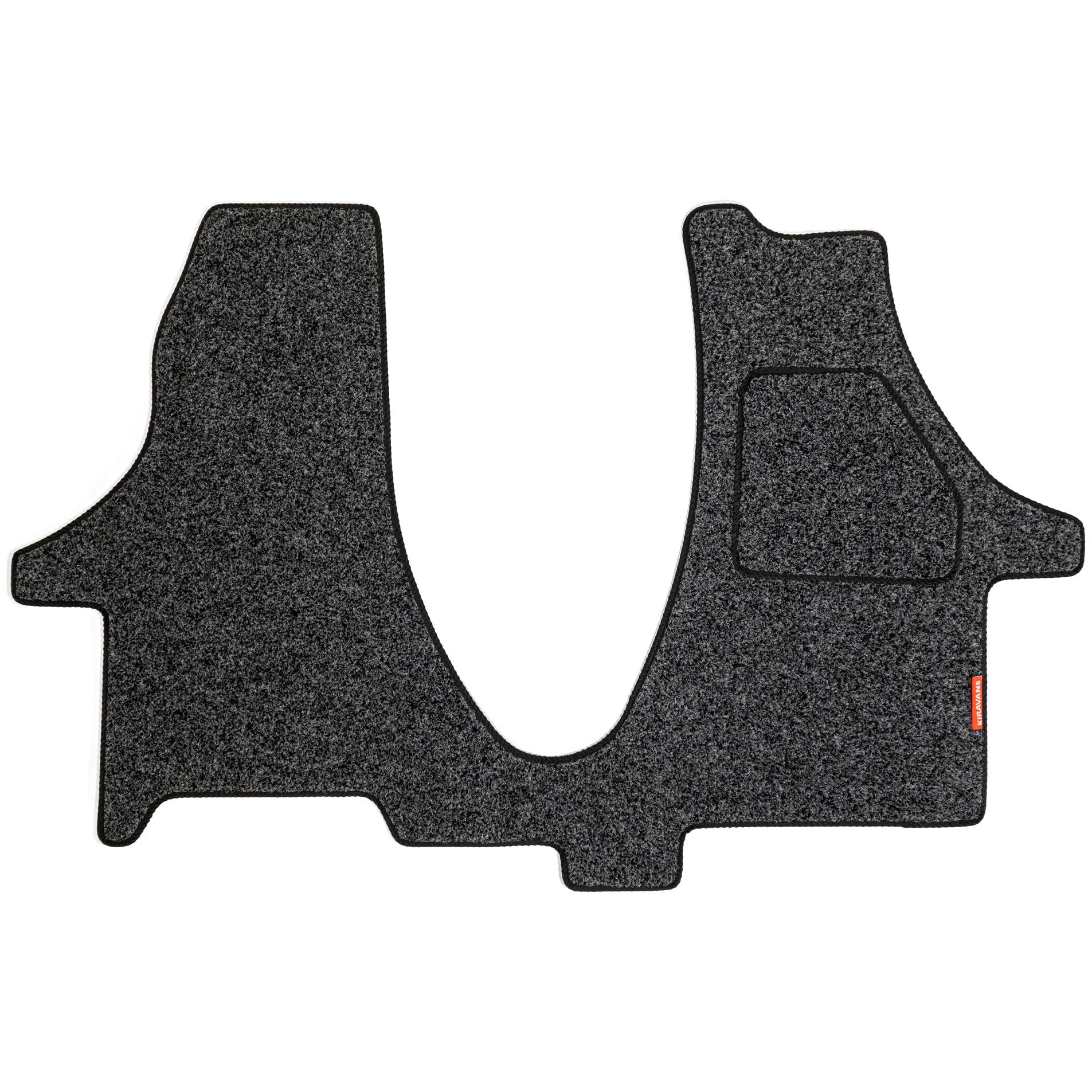 VW T6.1 Cab Mat - for Kiravans Double Seat Swivel (Right Hand Drive) Designed by Kiravans 