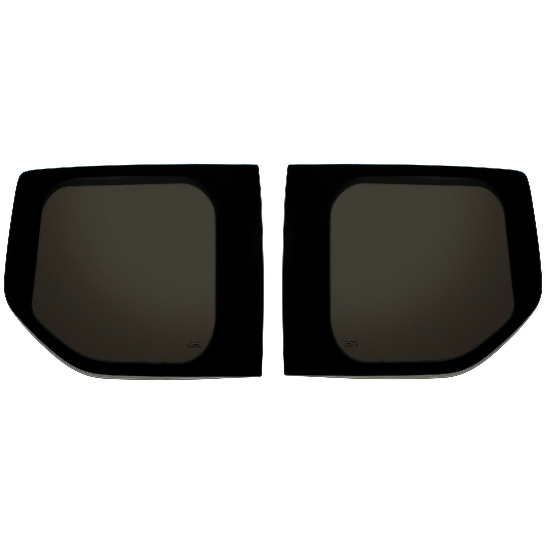 Premium Barn Door Windows Ford Transit Custom 2013+ Camper Glass by Kiravans