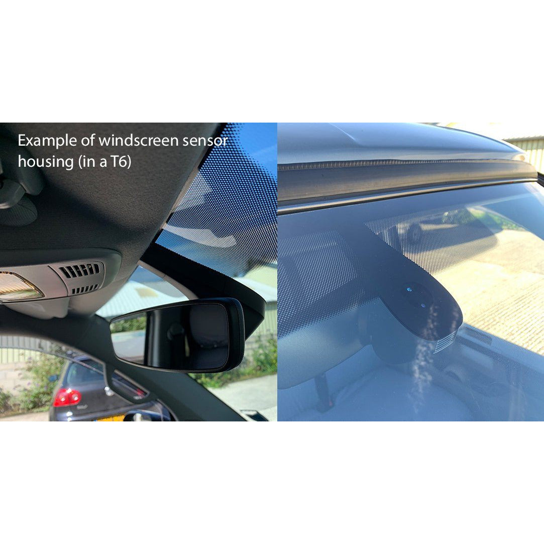 Transit Custom 2016+ (with Sensor) Cab Internal Silver Screens - Climat NT Brunner 