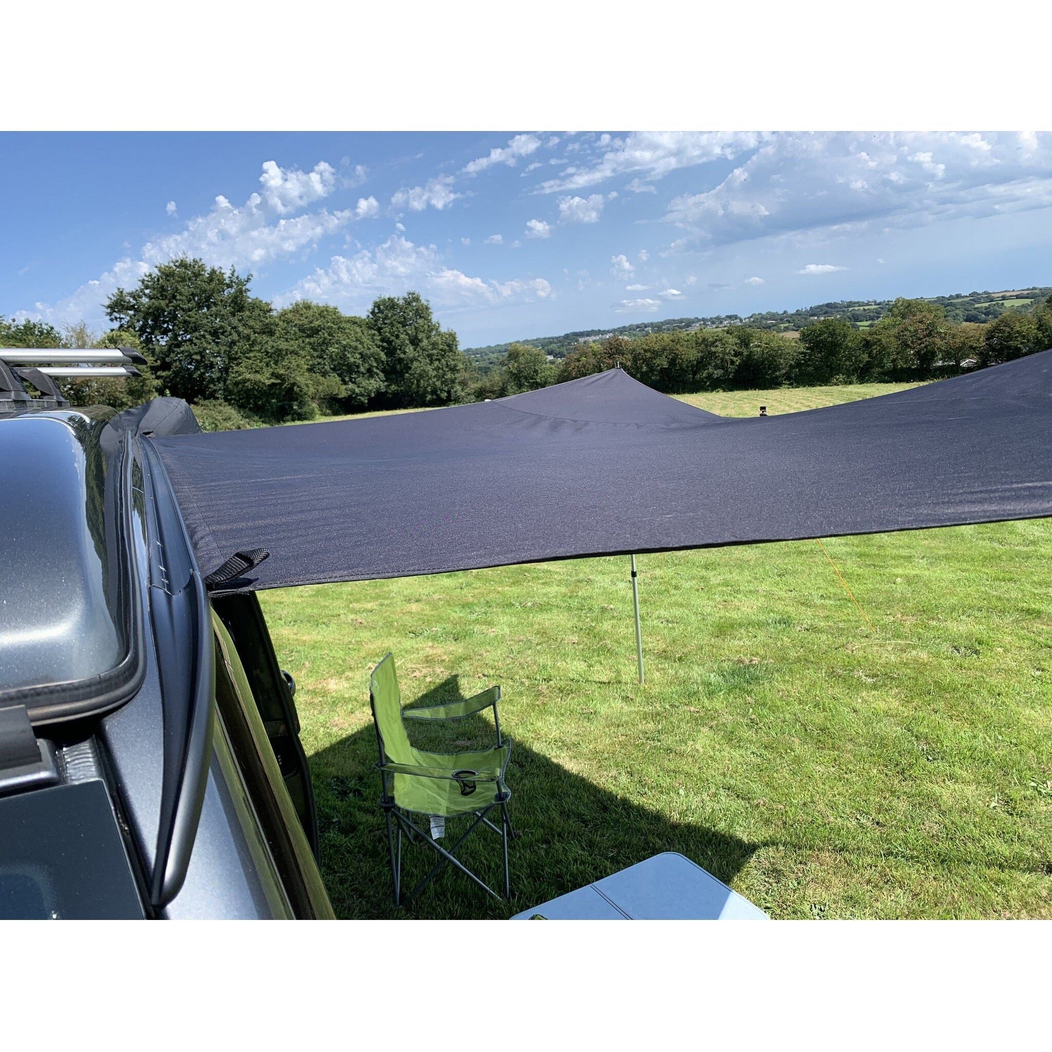 Kiravans Railsail Awning - The Versatile Multi-pointed, Heavy-duty Campervan Shelter Designed by Kiravans