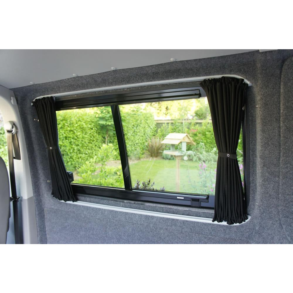 Trafic / Vivaro 2014+ Curtain Kit - Right Centre Sliding Door (Blackout) Kiravans 