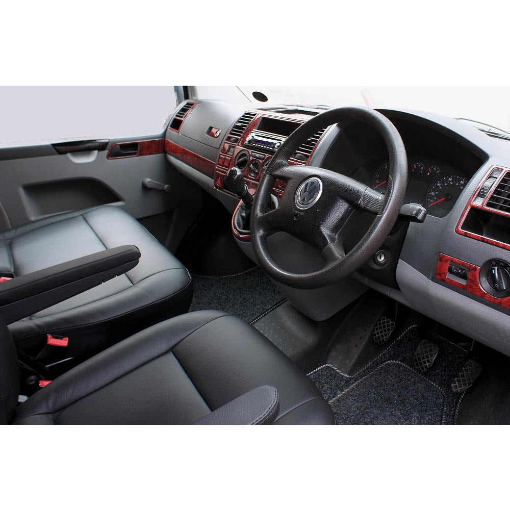 VW T5/T6 Cab Mat - 2 Single Seats (Right Hand Drive) Kiravans 