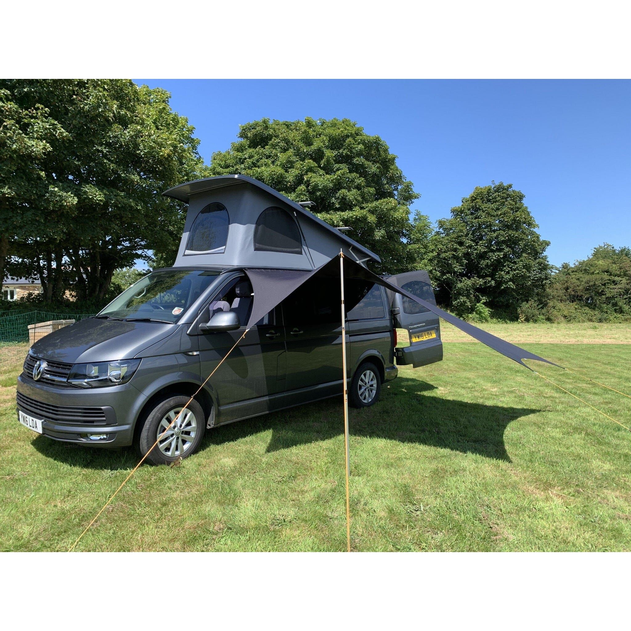 Kiravans Railsail Awning - The Versatile Multi-pointed, Heavy-duty Campervan Shelter Designed by Kiravans