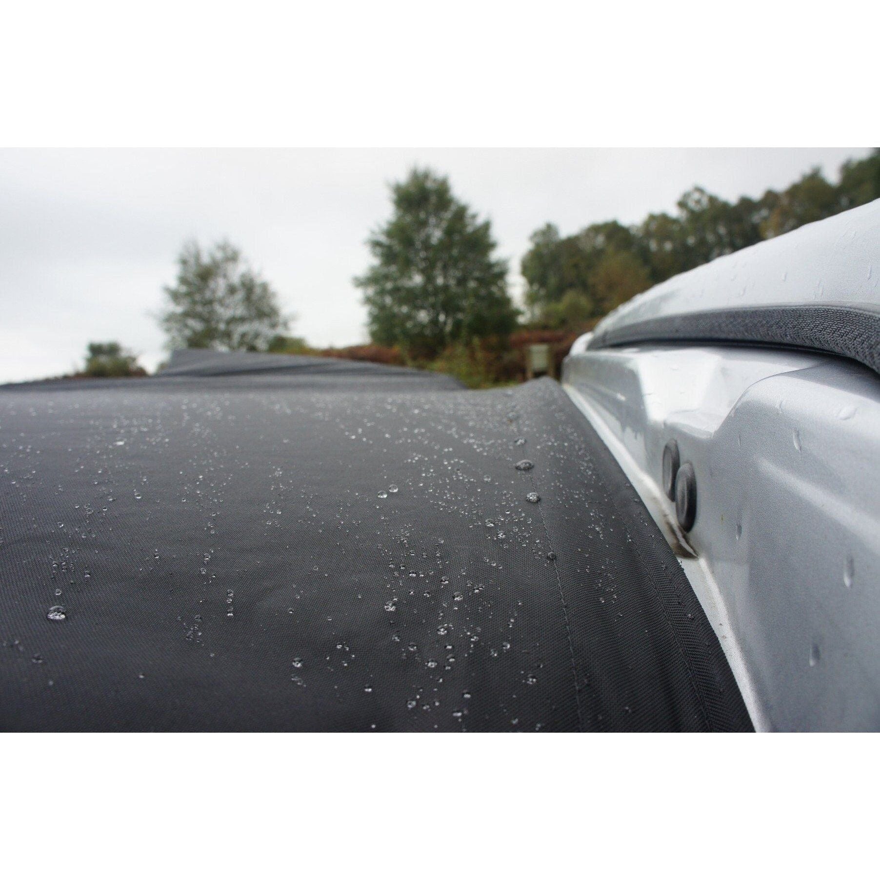 Kiravans Barn Door Campervan Awning for Transit Custom Designed by Kiravans