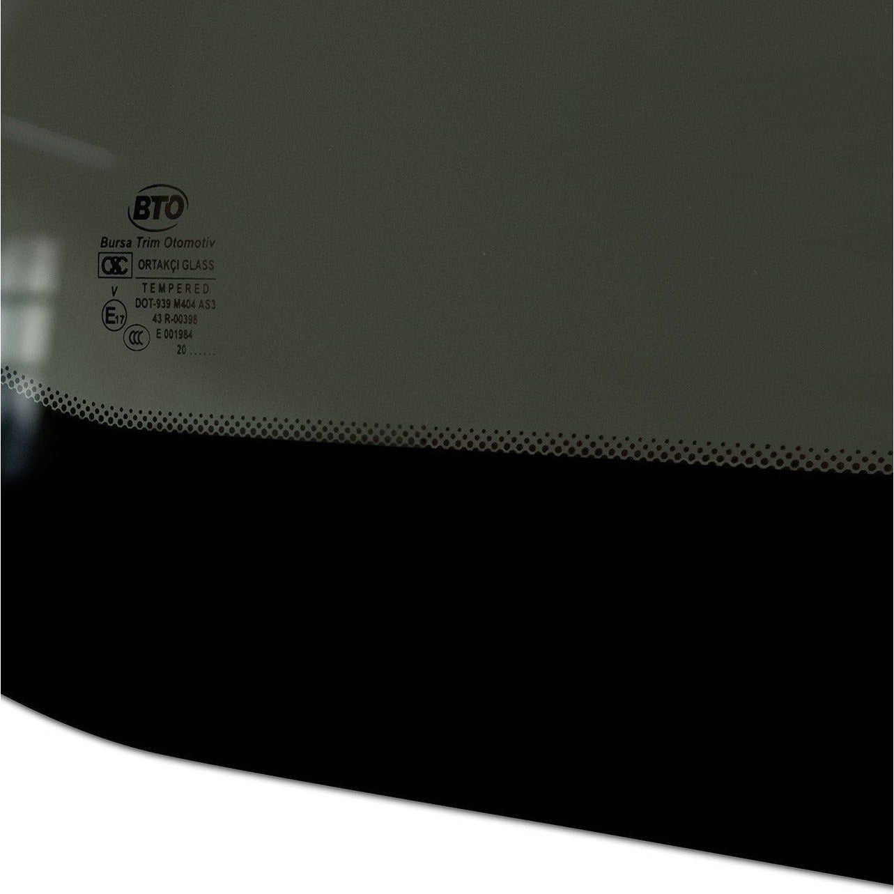 Left Fixed Window Ford Transit Custom 2013+ - Sliding Door Camper Glass by Kiravans