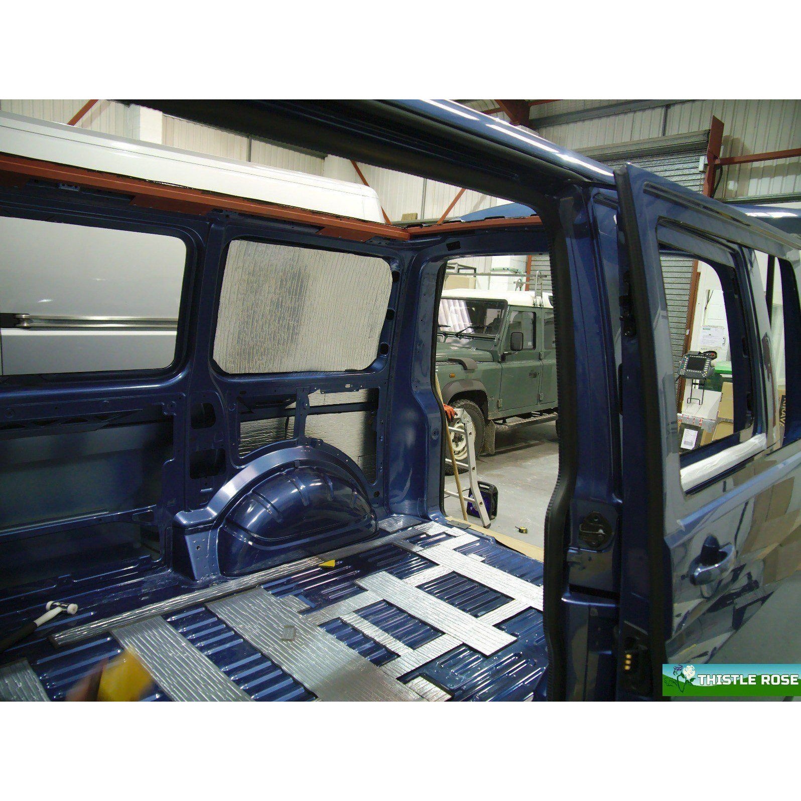 Thermal Insulation Foam - with Foil Inner Surface (Self-adhesive)