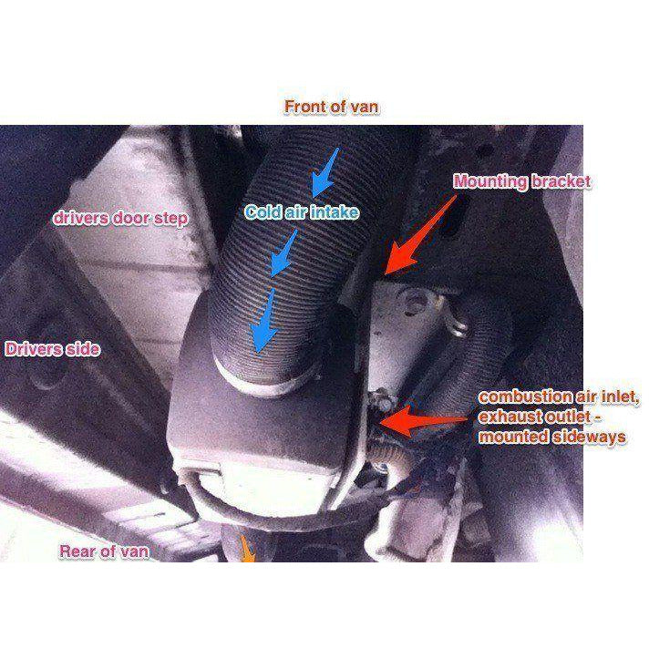 Underbody Mount for MV Airo Heater