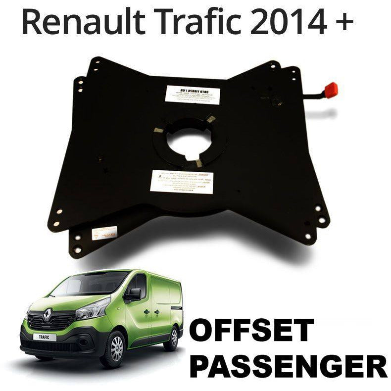 RIB Renault Trafic 2014+ (3rd Gen X82) Single Seat Swivel - Offset Passenger (Right Hand Drive) RIB 
