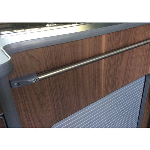 Height Adjustable Folding Table T-Leg + Table Wall Rail System Bundle Kiravans 