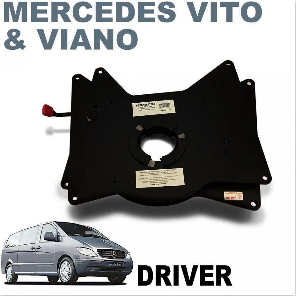 RIB Mercedes Vito/Viano 2004-2014 (W639) Single Seat Swivel - Offset D