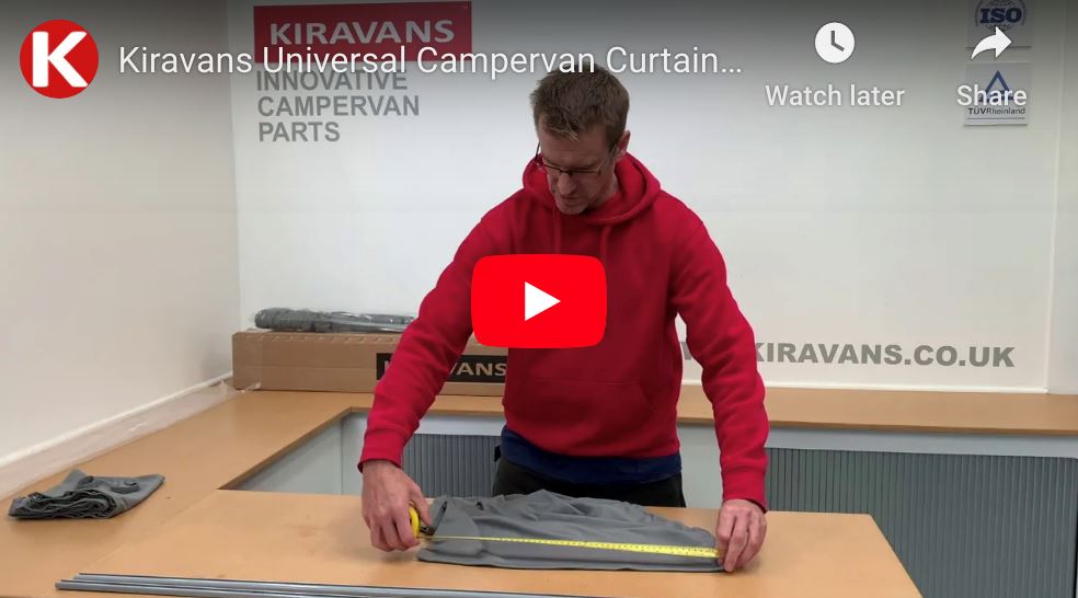 Video: Kiravans Universal Campervan Curtain Sets